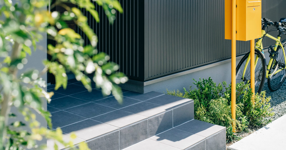 玄関タイル（メンフィス） - ネオホーム熊本 企画住宅 熊本・鹿児島・福岡